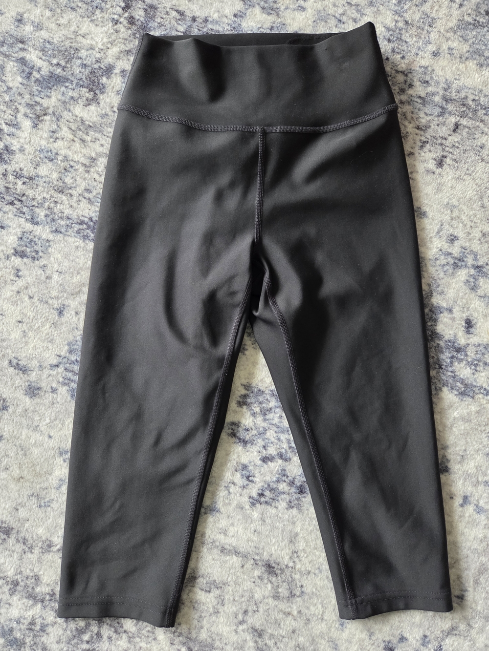 Prana Black High Rise Cropped Leggings